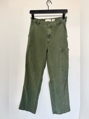 Anthropologie Olive Green Women's Cargo Pants
